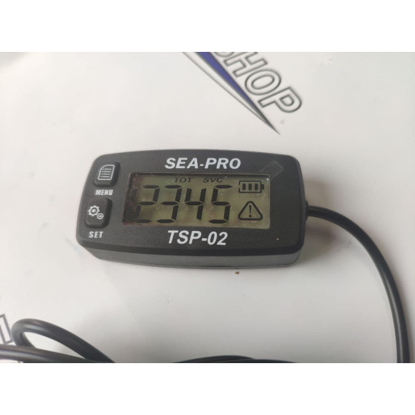 Тахометр/счетчик моточасов SEA-PRO TSP-02 в Тахометр/счетчик моточасов SEA-PRO TSP-02 в