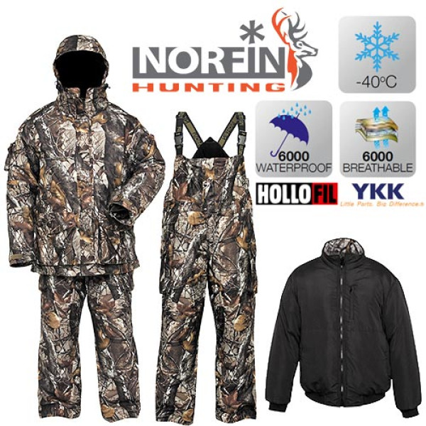 Костюм зимний NORFIN Hunting NORTH STAIDNESS в 