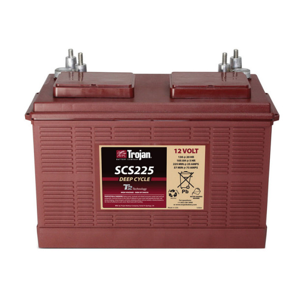 Тяговый аккумулятор для лодочного электромотора TROJAN SCS225 в 